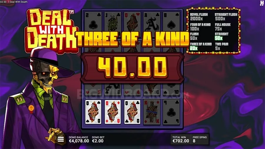 Image of a new slot game interface
